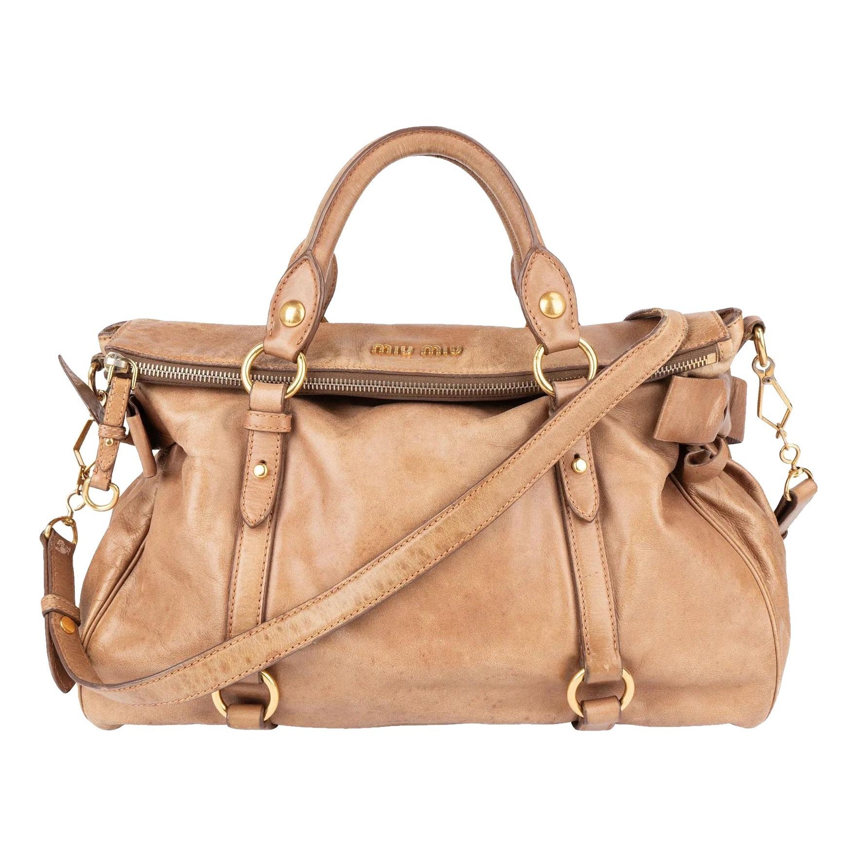 Vitello leather handbag