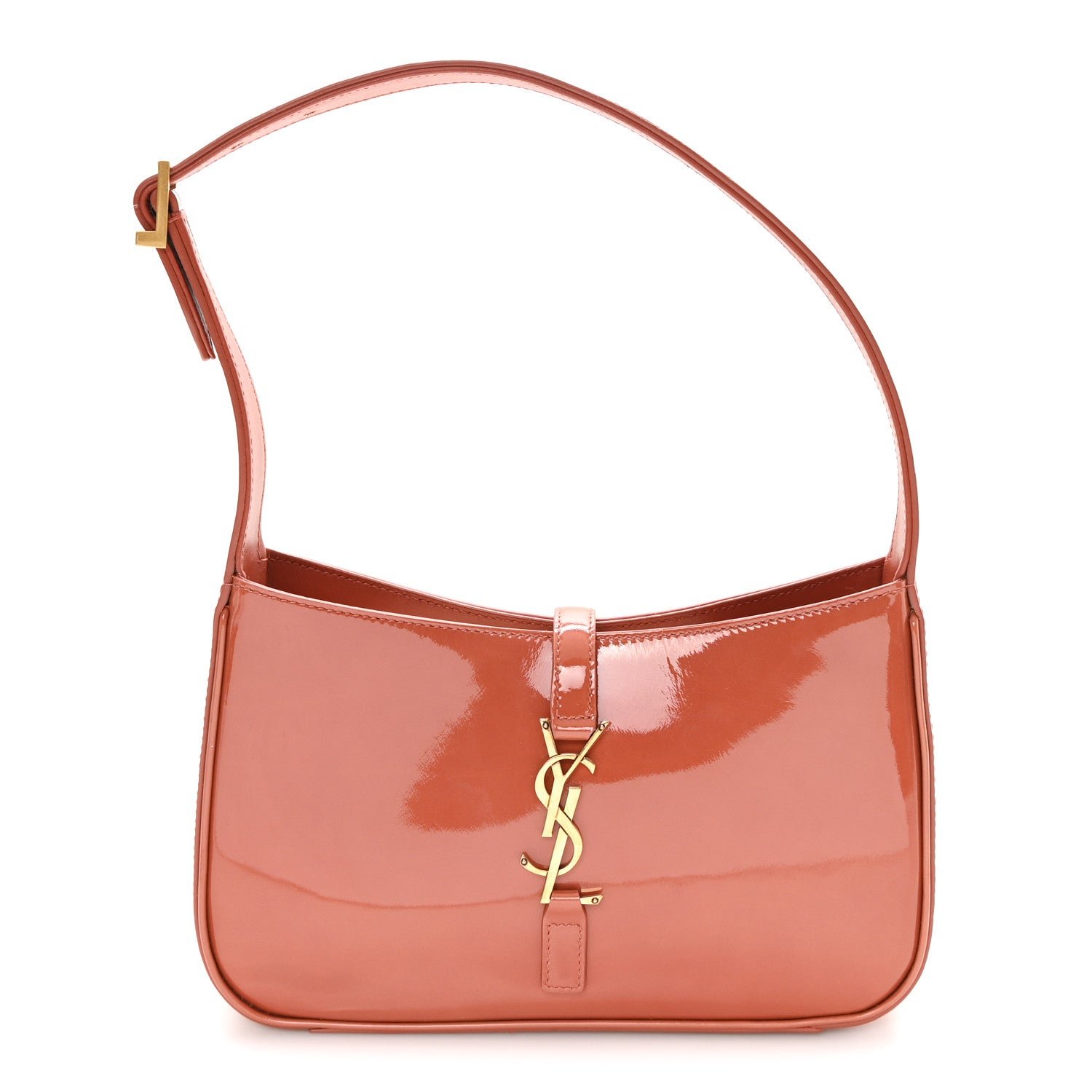 Saint Laurent Saint Laurent Patent Le 5 A 7 Hobo Mild Rose