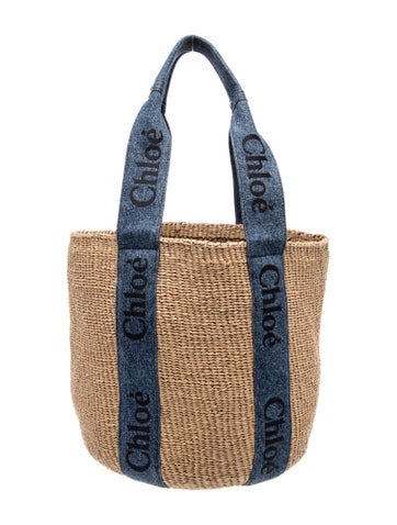 Raffia Bucket Bag