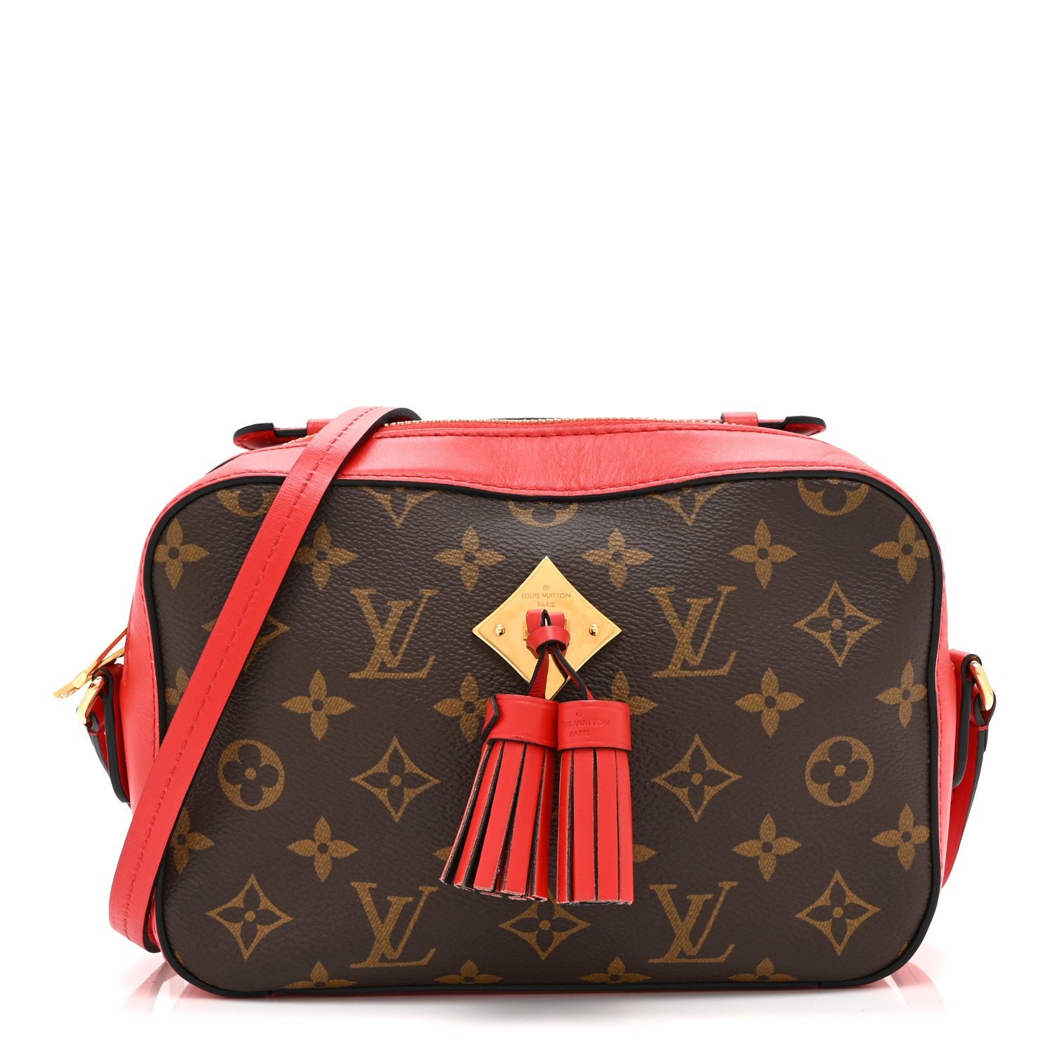 Louis Vuitton Monogram Saintonge Coquelicot
