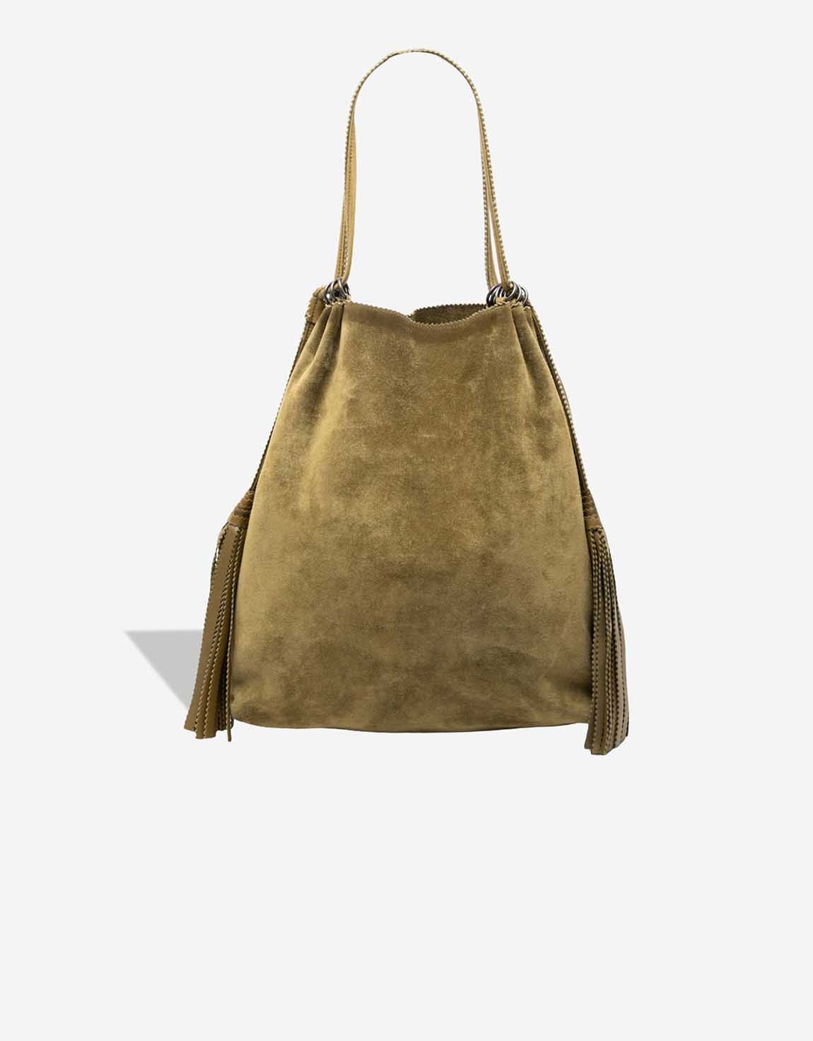 Bottega Veneta 
		Shoulder Bag Suede Mustard    
