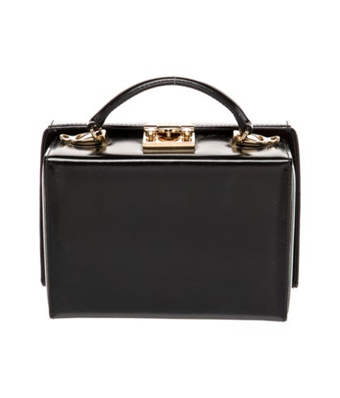 Mark Cross Cross Leather Top Handle Bag