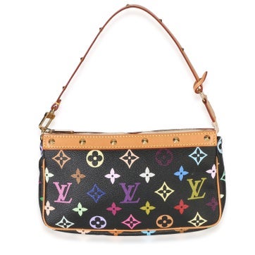 Coated Canvas Pochette Accessoires