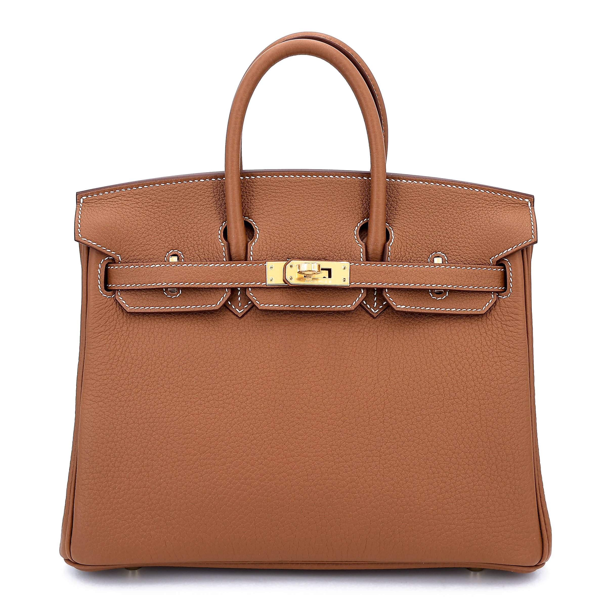 Brand New ( Rank N ) HERMÈS Birkin 25 Gold (37) Togo Gold hardware K (2025)