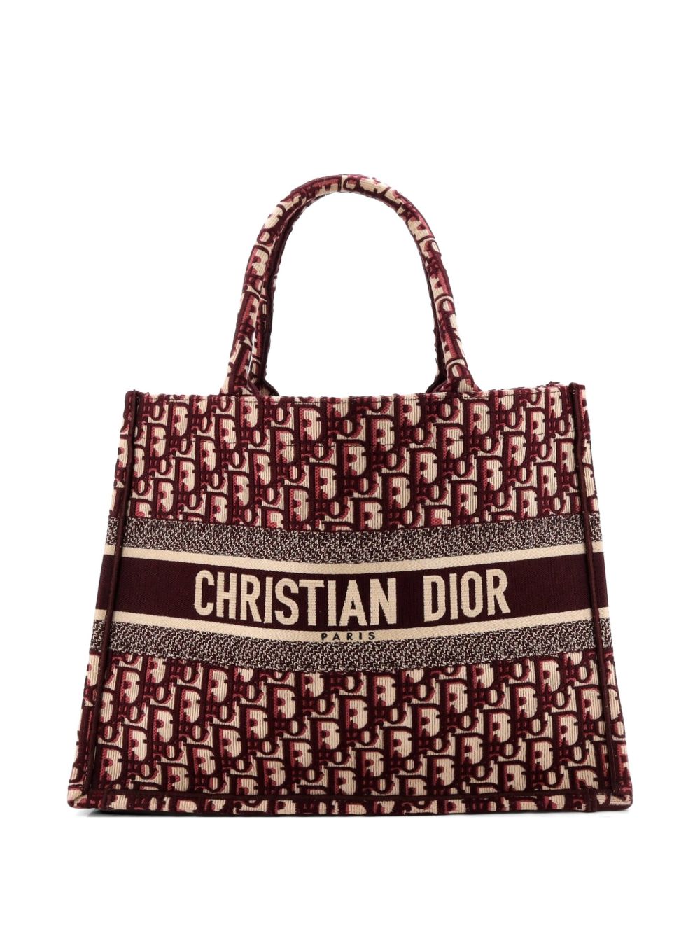 Book Oblique Canvas Medium tote bag