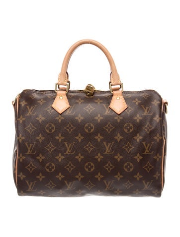Louis Vuitton LV Monogram Speedy Bandouliere 30
