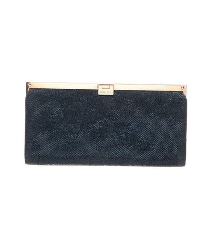 Jimmy Choo Choo Glitter Clutch