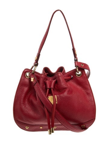 MCM Leather Shoulder Bag