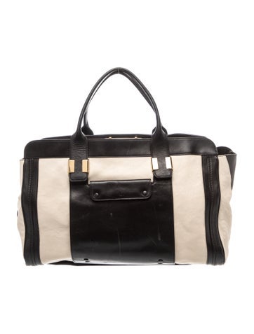 Leather Top Handle Bag