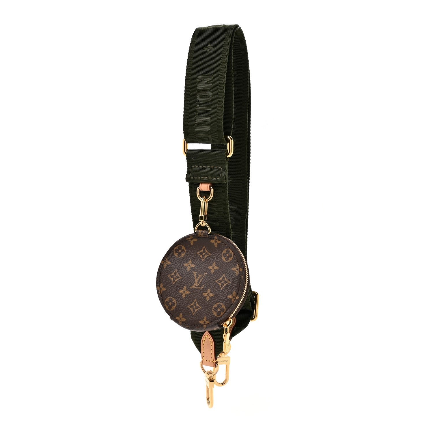 Louis Vuitton Monogram Multi Pochette Accessories Bandouliere Shoulder Strap Kaki