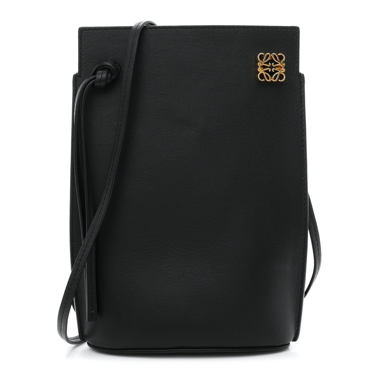Loewe Smooth Calfskin Dice Pocket Black