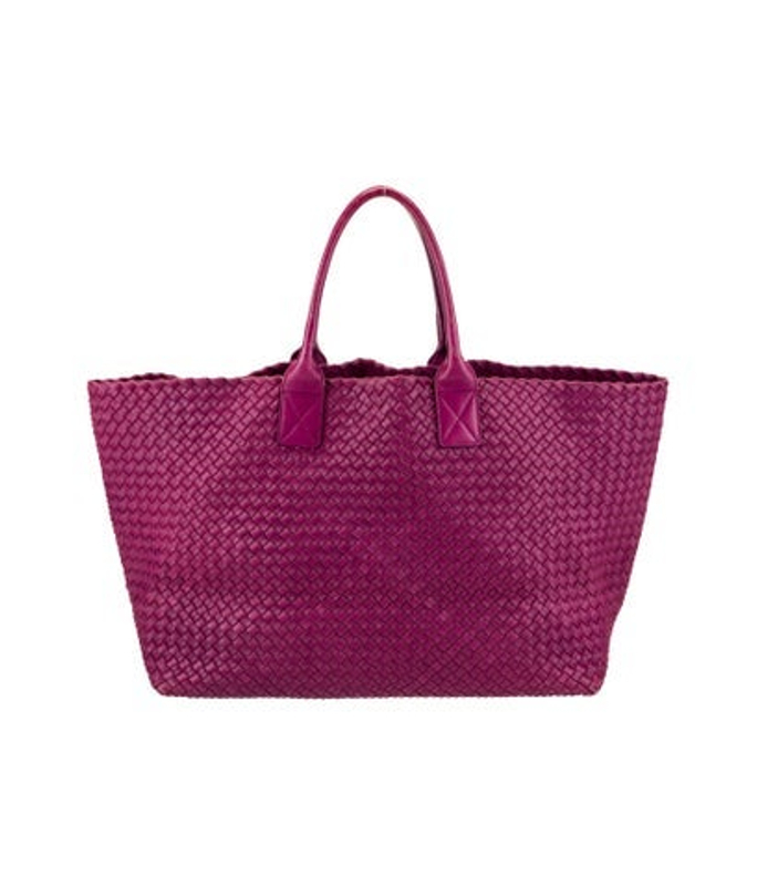 Bottega Veneta Veneta Intrecciato Cabat Large Vintage