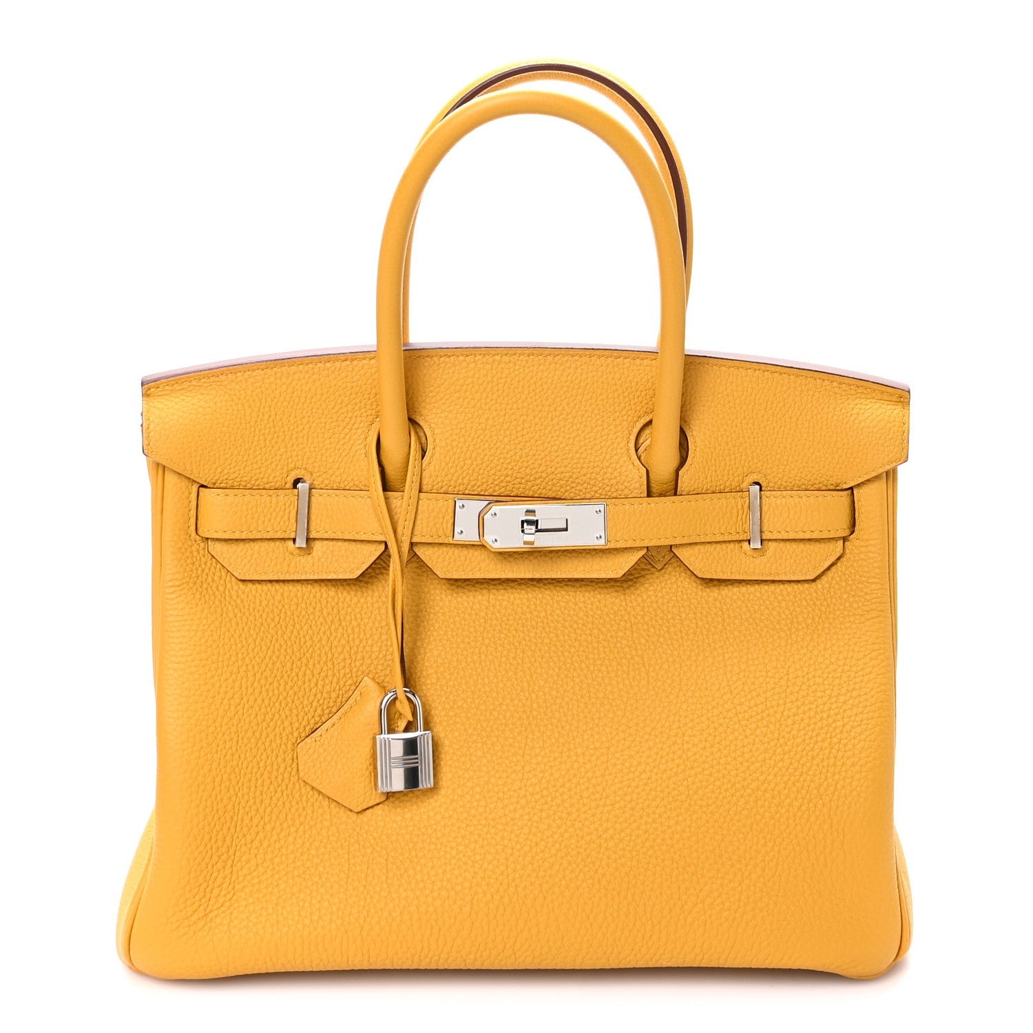 Hermes Togo BIRKIN 30 Jaune Ambre