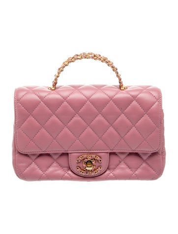 Mini Strass On Top Flap Bag