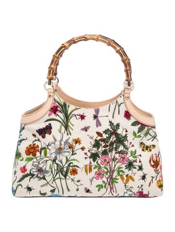 Flora Top Handle Bag Vintage