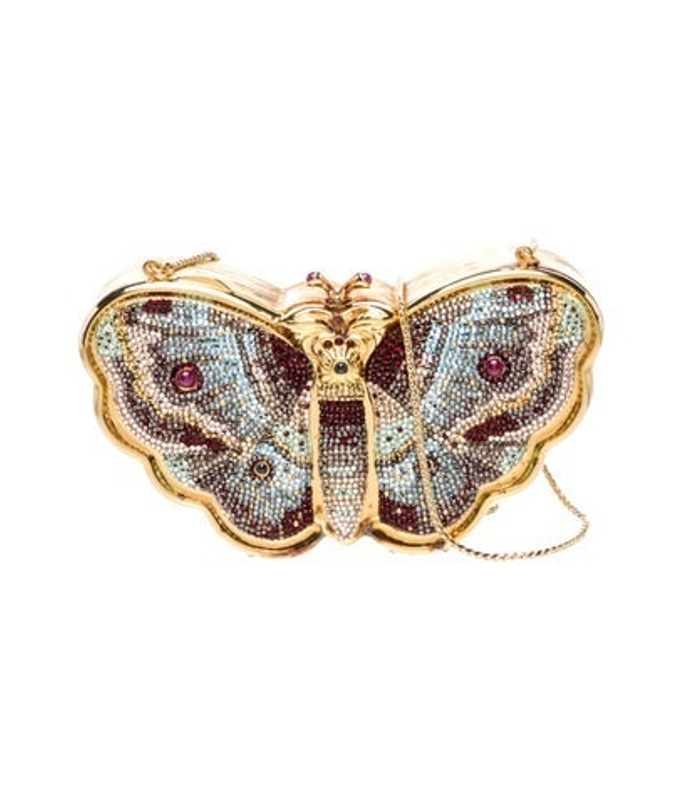 Judith Leiber Leiber Crystal Minaudiere