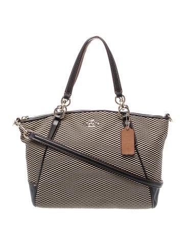 Coach Canvas Top Handle Bag
