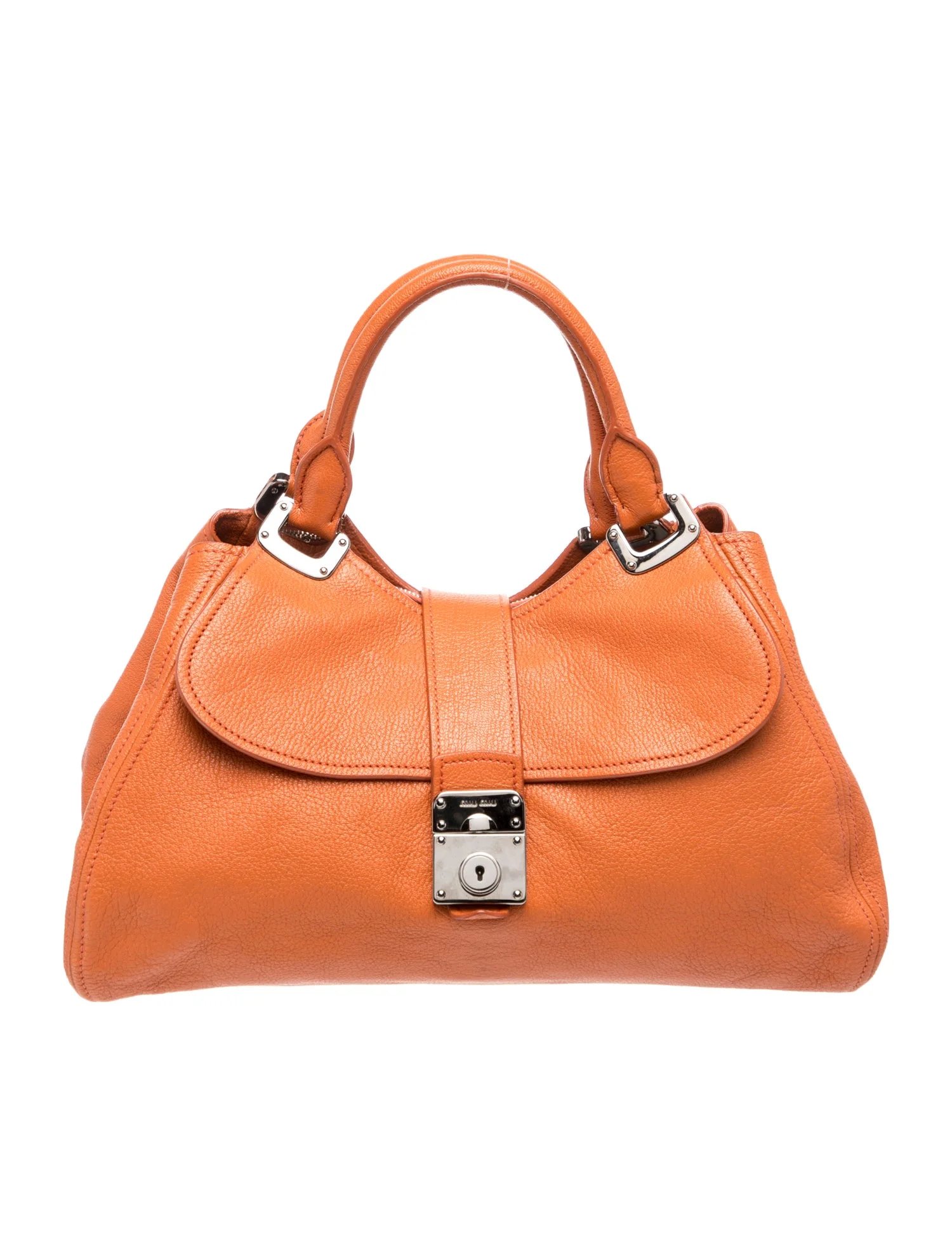 Goat Leather Top Handle Bag
