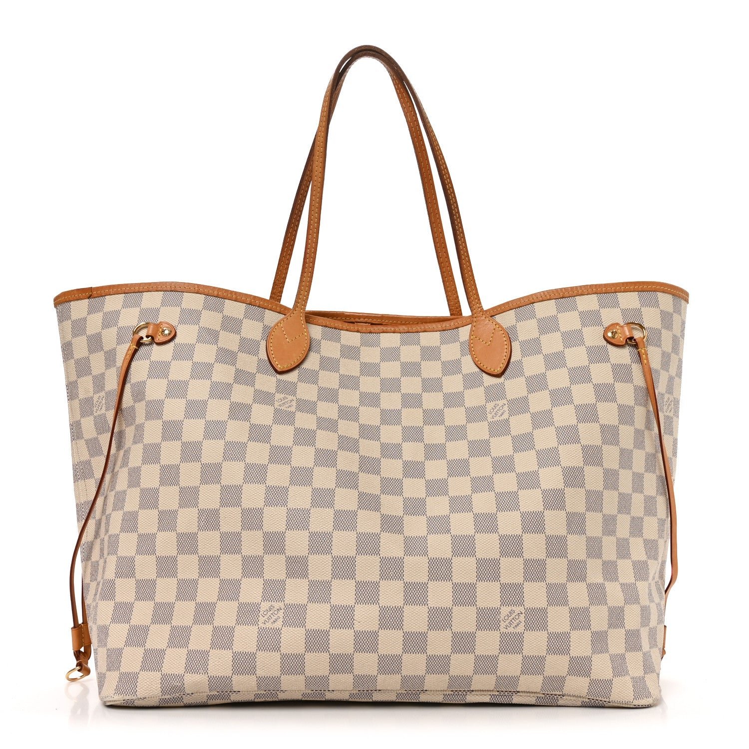 Louis Vuitton Damier Azur Neo Neverfull GM Rose Ballerine