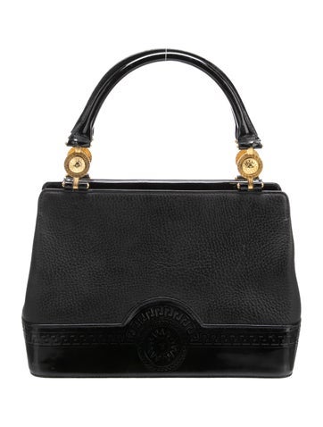 Leather Top Handle Bag