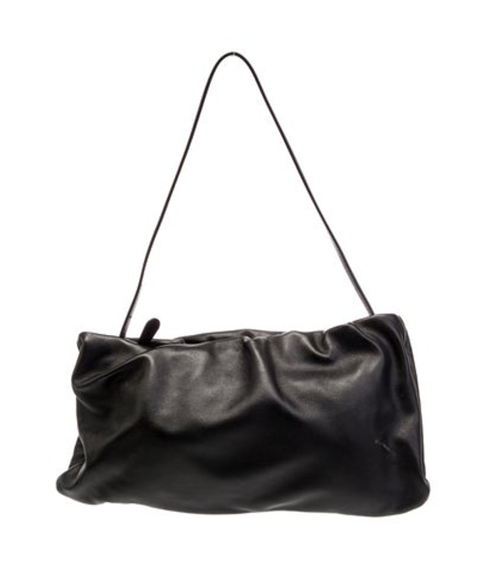 The Row Row Lambskin Bourse Xl