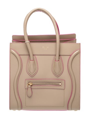 Leather Luggage Micro Vintage