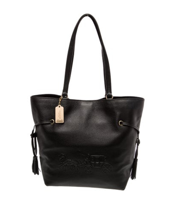 Coach Leather Shoulder Bag