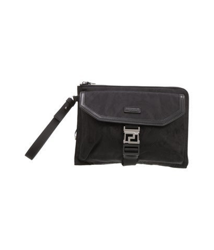 Versace Nylon Clutch W Tags