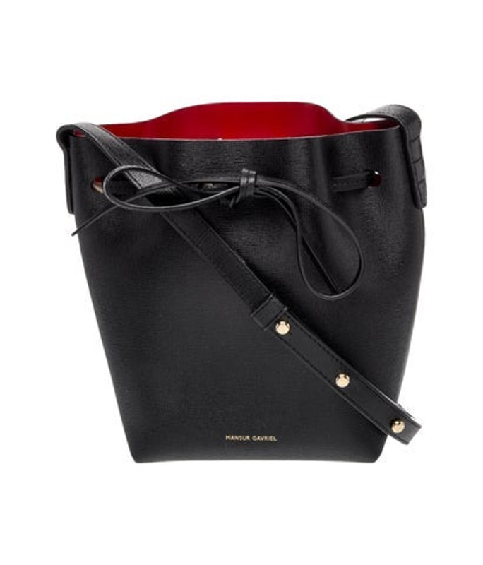 Mansur Gavriel Gavriel Saffiano Leather Messenger Bag