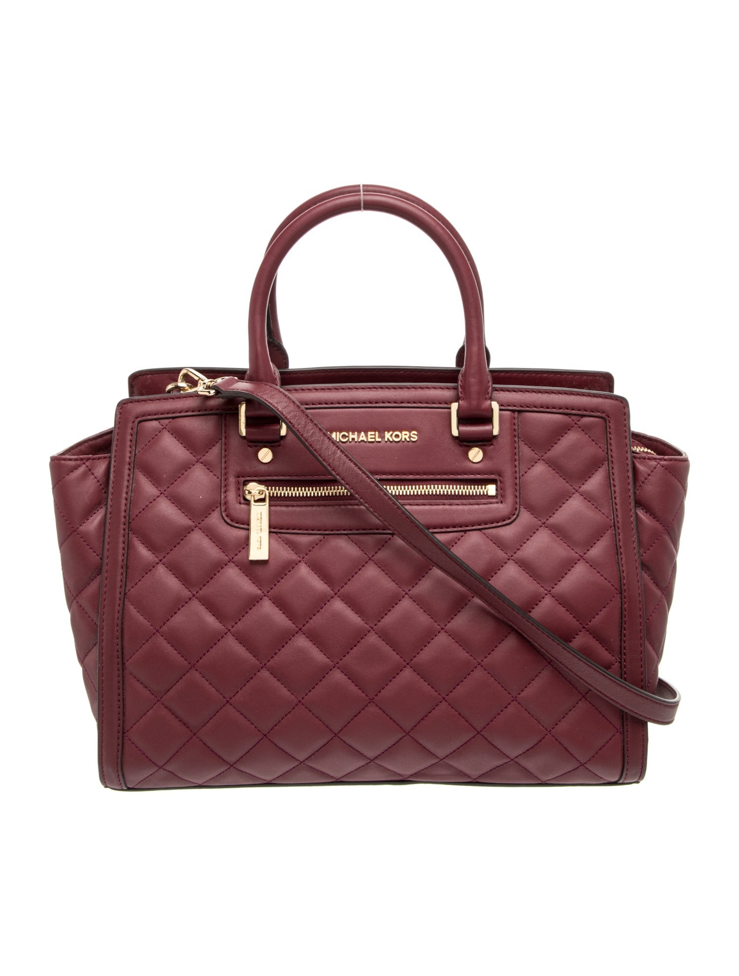 Leather Top Handle Bag