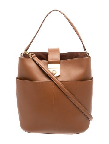 Leather Top Handle Bag