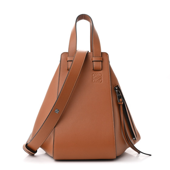 Loewe Calfskin Small Hammock Shoulder Bag Tan