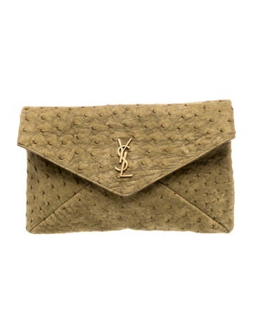 Ostrich Envelope Pochette 2025