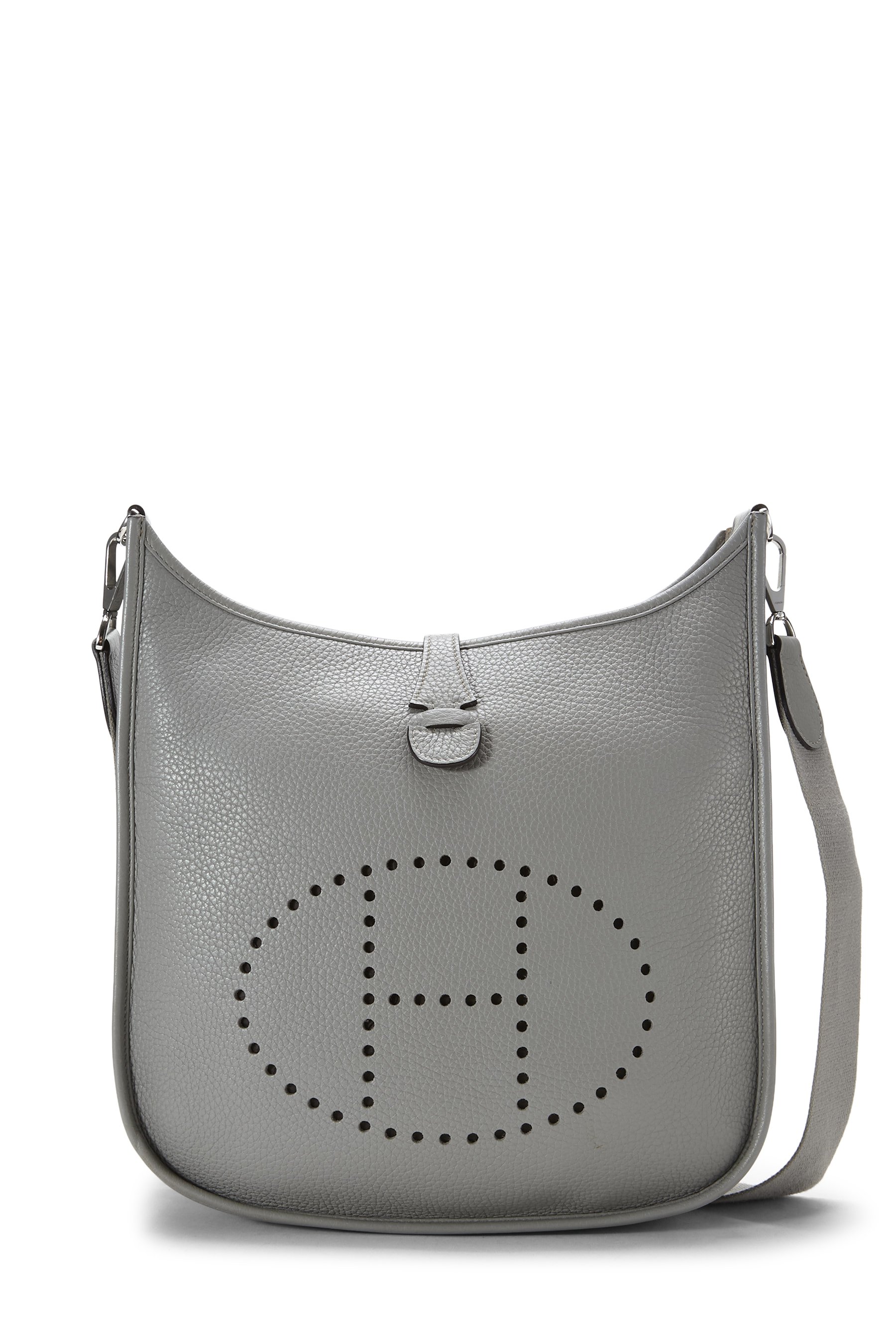 Hermes Gris Mouette Clemence Evelyne III PM