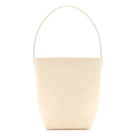 The Row Grained Calfskin Small N/S Park Tote Ivory