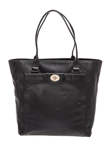 Leather Top Handle Bag