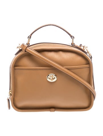 Leather Top Handle Bag