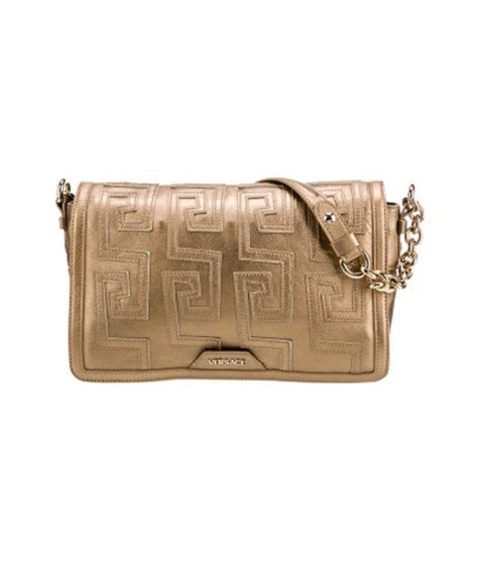 Versace Leather Shoulder Bag
