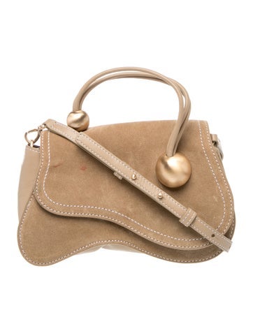 Suede Crossbody Bag