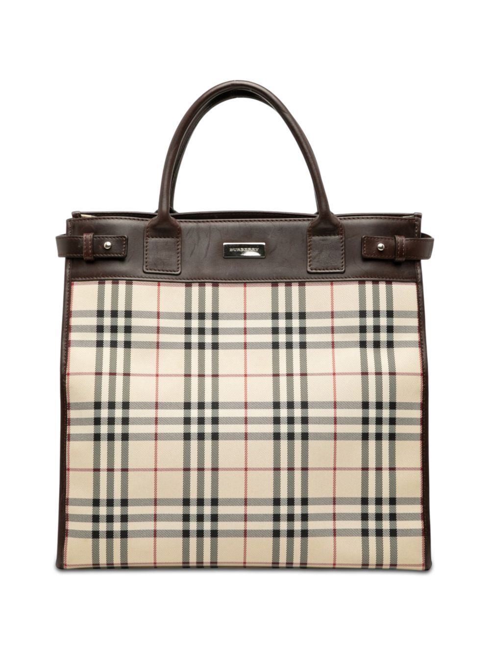 2000-2017 House Check Canvas Convertible Tote satchel