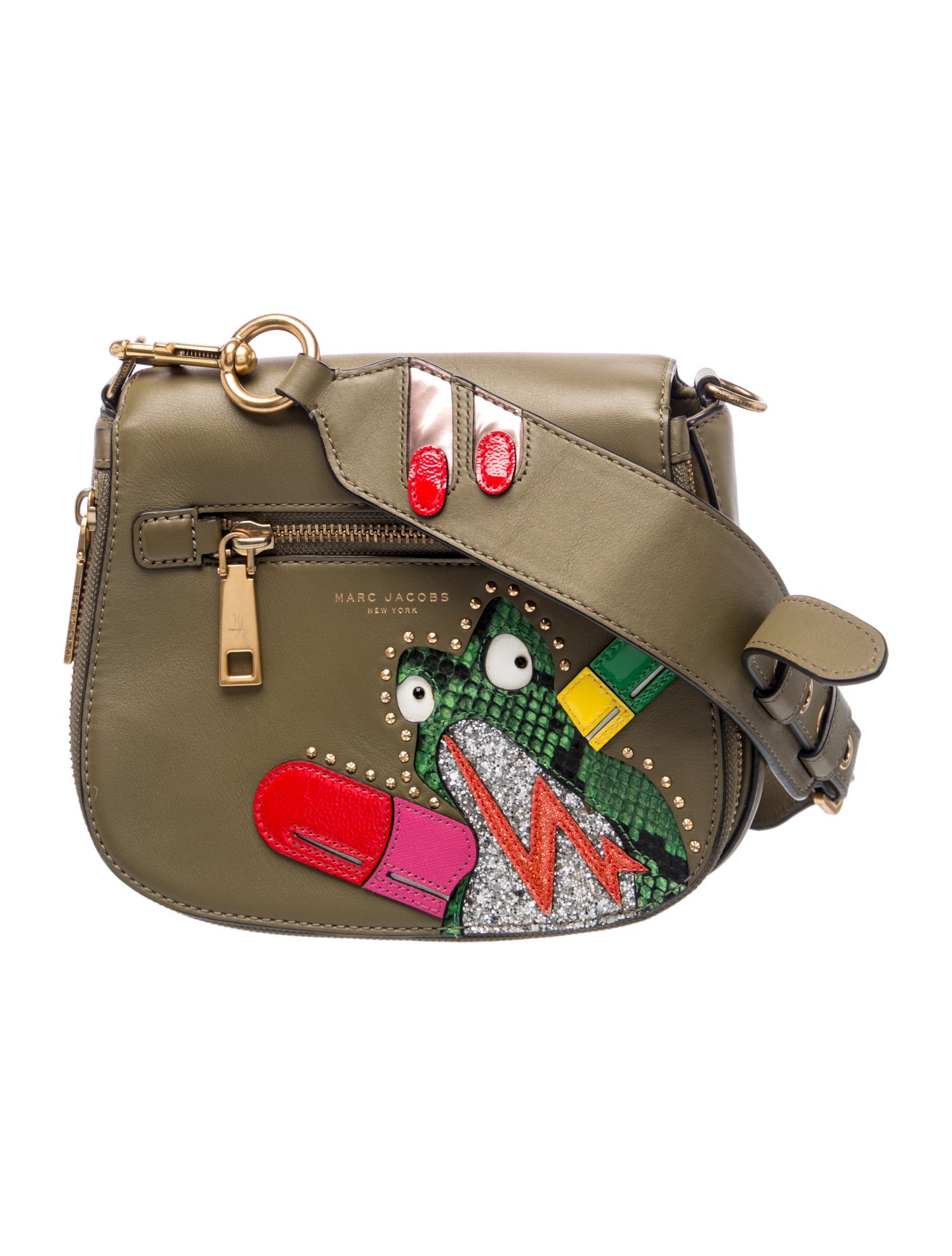 Marc Jacobs Leather Messenger Bag