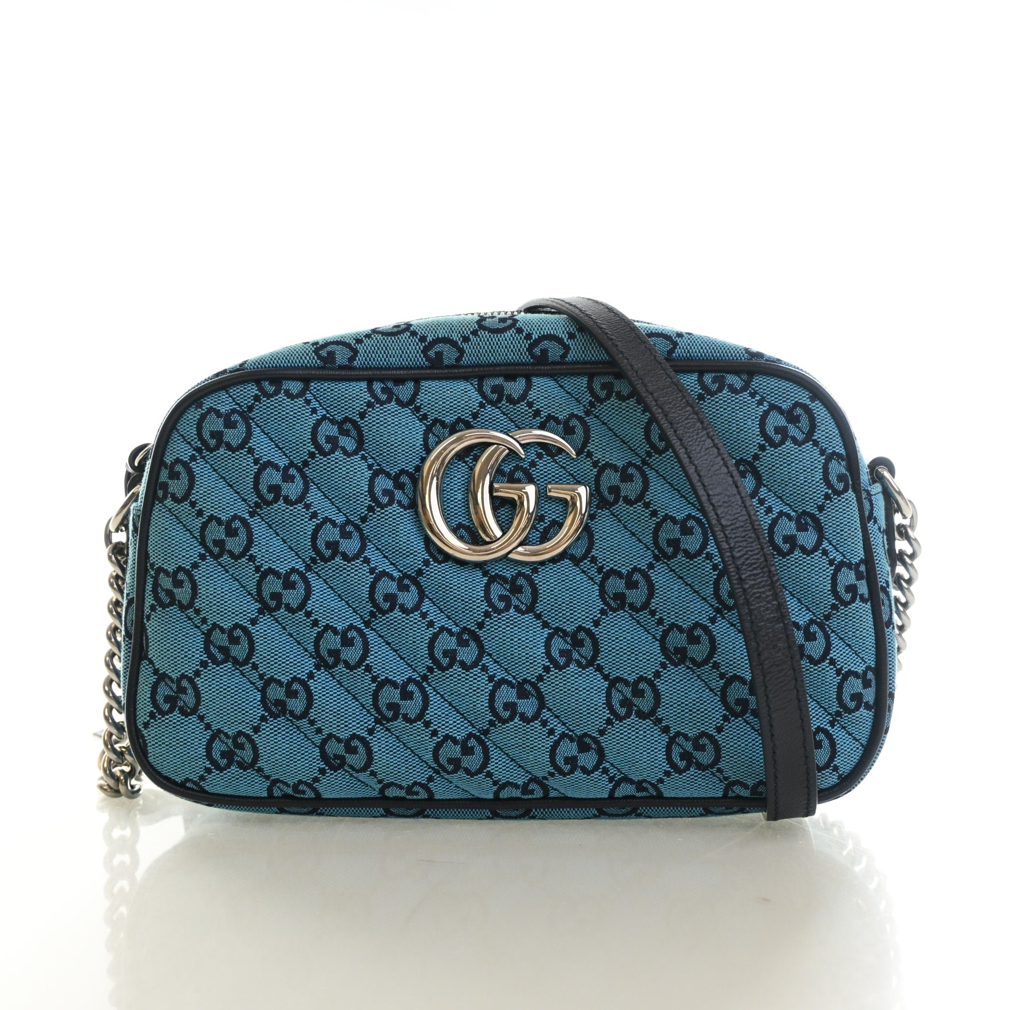 Gucci Small GG Canvas Marmont Camera Bag