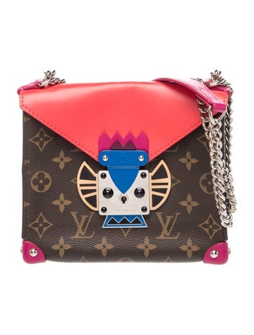LV Monogram Tribal Mask Pochette PM