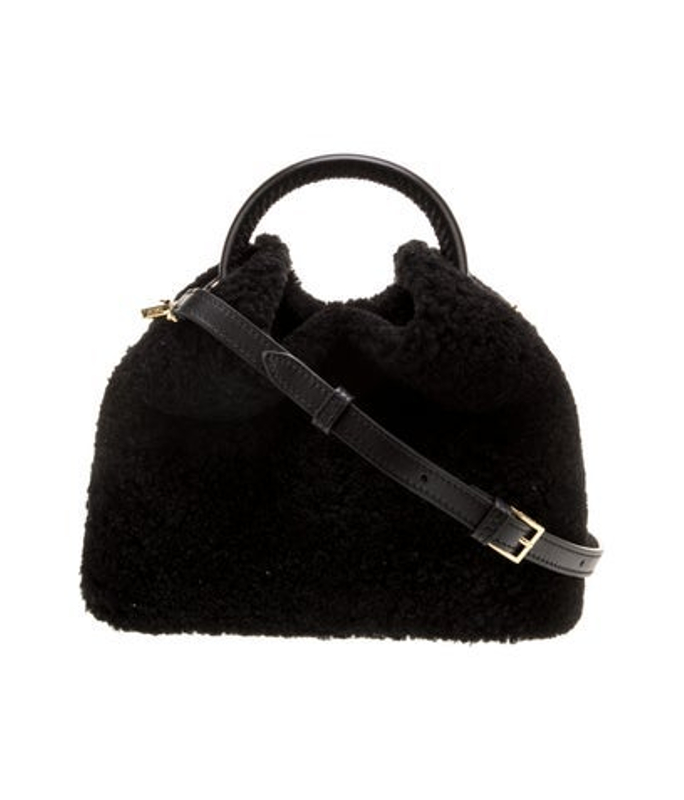 Elleme Faux Fur Top Handle Bag W Tags