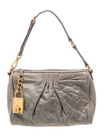 Leather Top Handle Bag