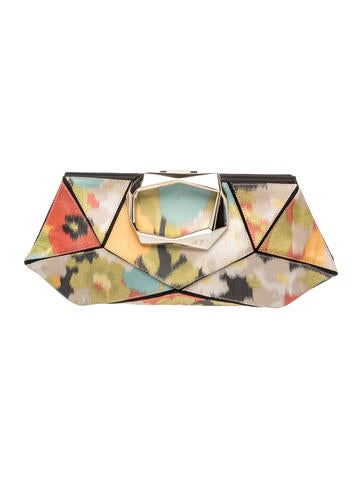 Roger Vivier Satin Clutch
