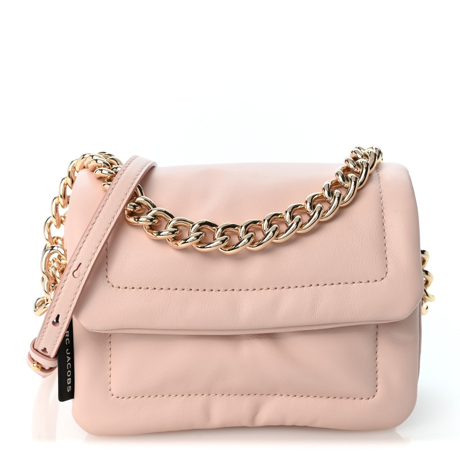 Marc Jacobs Marc Jacobs Lambskin The Mini Pillow Bag Peach Whip
