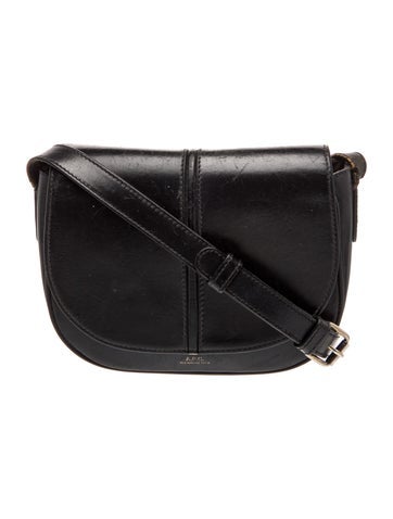 A.P.C. Leather Crossbody Bag