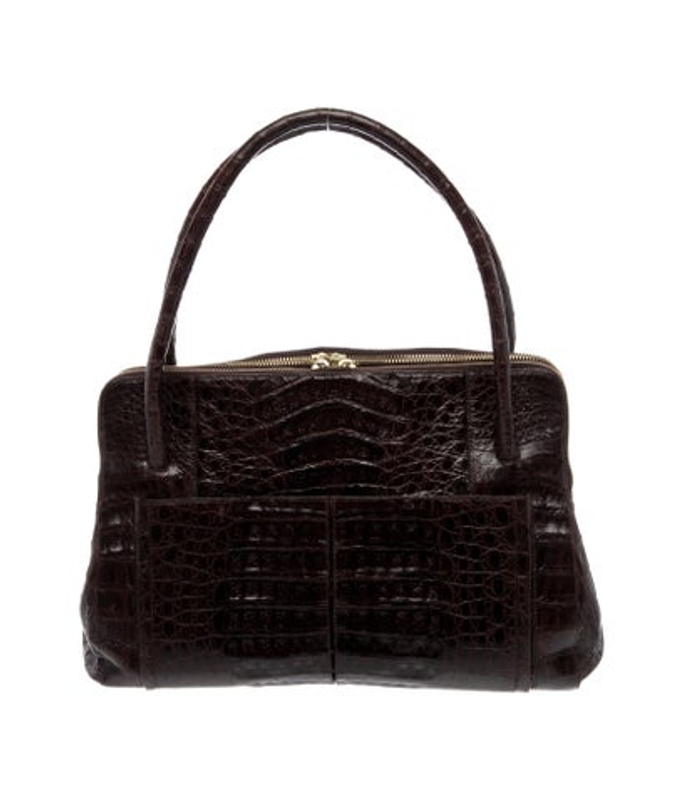 Nancy Gonzalez Gonzalez Crocodile Top Handle Bag