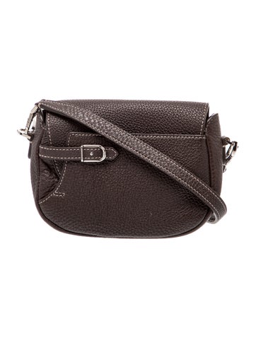Loro Piana Leather Mini Lune Odessa Bag Mini